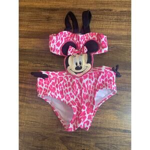 DISNEY BABY Girl’s Minnie Mouse One-Piece Swimsuit / Size: 3 Months